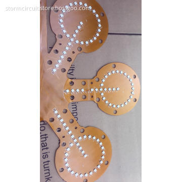 Larger Flex PCB with FR4 Stiffener